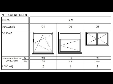 Allplan - Legend - Window/Door