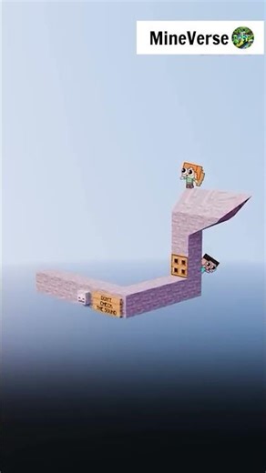 This Impossible Triangle Will Break Your Brain! Funny Minecraft Animation#reels #minecraft #funny