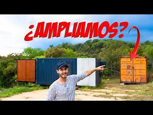 ¡El momento esperado! Descarga e instalación de nuestro nuevo contenedor maritimo