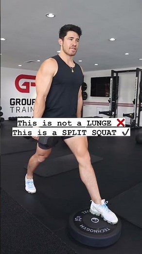 LUNGES VS SPLIT SQUATS 🔥 What’s better for muscle building and strength?
