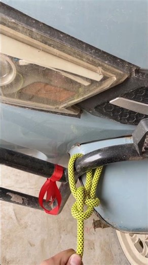 This Rope Knot Will Never Slip! 🌞 Easy DIY Trick 👍 #craft #outdoors #skills