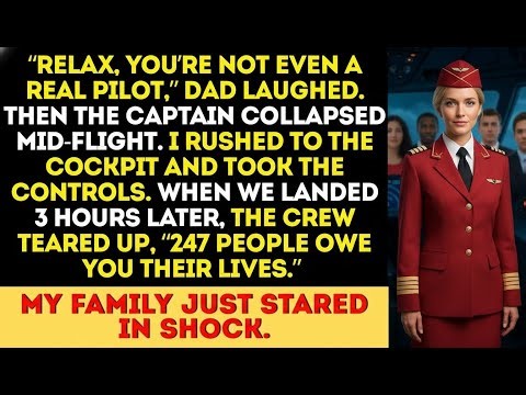 My Family Mocked My “Air Force Phase” — Until the Pilot Collapsed and I Saved 247 Lives
