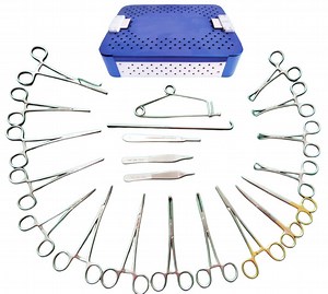[Hot Item] Vet High Quality Spay Pack Veterinary Instrument Canine and Feline Spay Neuter Surgery Kit Set
