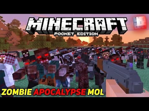 Top Best ZOMBIE APOCALYPSE Add-ons For MCPE 1.21+ 💥 | New apocalypse Mods Bedrock!