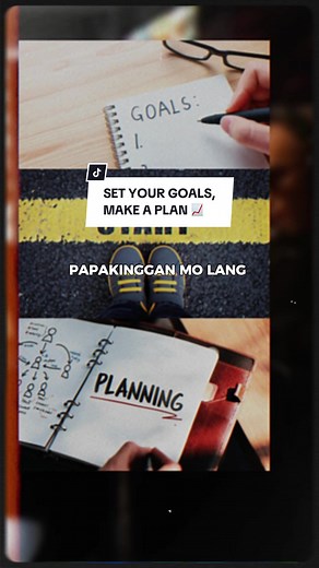 Set Your Goals, Make A Plan 📈