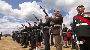 Canadian D-Day 75 ceremony held on Juno Beach