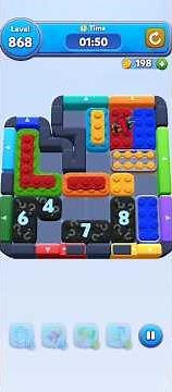 Color Block Jam Level 868 Walkthrough Solution