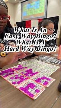 How to Play Bingo: Easy Way VS Hard Way Bingos #bingo #howtoplaybingo #bayareabingobabes