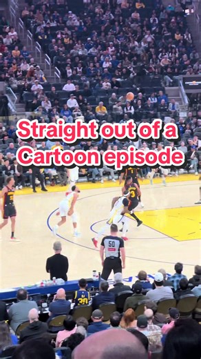 Cartoon Moments in NBA Warriors Highlights