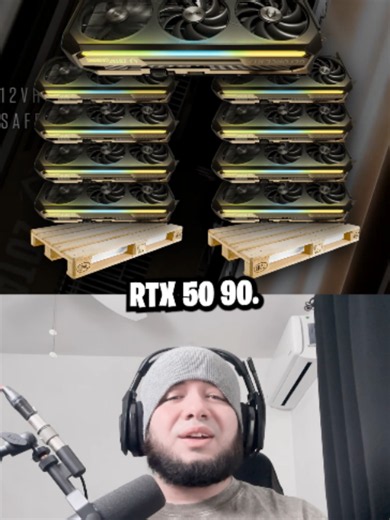 Desaparecieron dos tarimas de RTX 5090… dentro de un aeropuerto 📦💀 #nvidia #rtx5090 #pcgamer #setupgamer #hardware #gaming #gamer #noticiasgamer #brasil #parati #fyp #rockyctrl
