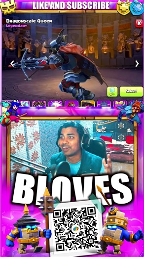 Dragonscale Queen Legendary Skin #clashofclans #cocshorts #coc #ytshorts