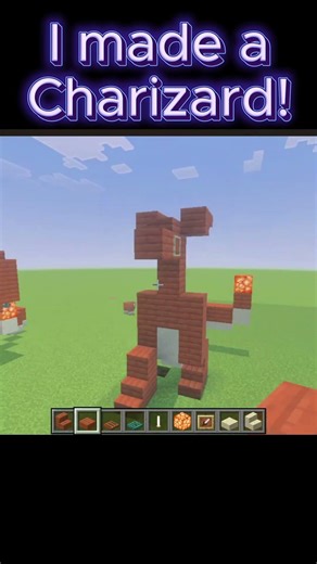 Minecraft I made a Charizard!