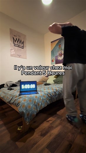 Un voleur chez moi pendant 5 heures