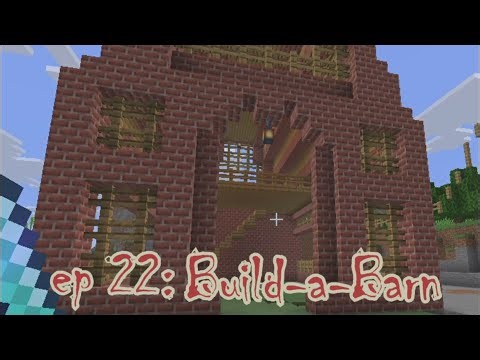 Rox Plays Minecraft | ep 22: I *TRIED* To Build A Barn