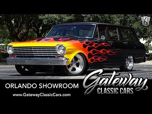 1963 Chevrolet Chevy II Nova Wagon For Sale Gateway Classic Cars Orlando #2004