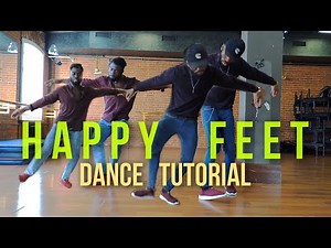 HAPPY FEET LEGWORK DANCE TUTORIAL - HOW TO DO THE LATEST NIGERIAN LEGWORK by RÉvsVEVO