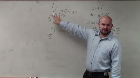 Evaluate the integral with trig U substitution