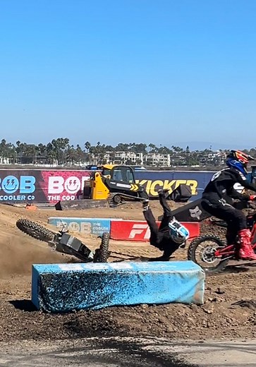Dylon Shogo's Epic Fall on Surron Bike