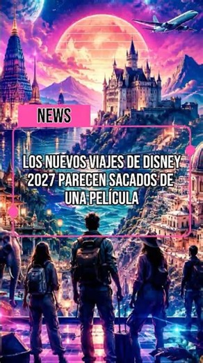 🌎 Disney's new 2027 trips look like they're straight out of a movie