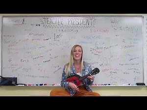 All About Sequence of Events song - Teacher President