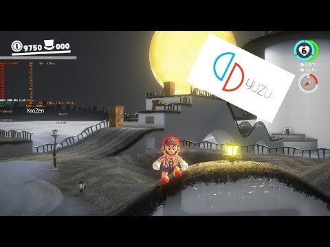 Mario Odyssey 4K 60 FPS YUZU