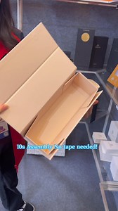 If your warehouse is full of empty boxes, WATCH THIS. The foldable box that ships flat & saves you a fortune. → Factory Price (No middlemen!) → 10s Assembly (No tape needed!) → Global Shipping Ready to save? Comment "SAMPLE" below! | Hg packaging gift box