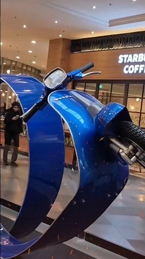 The longest Vespa in the world