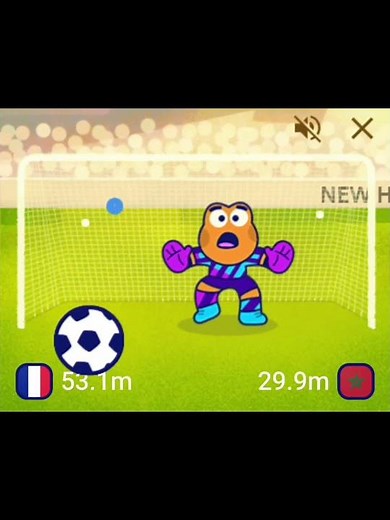 France vs Morocco (Google Mini World Cup Game)