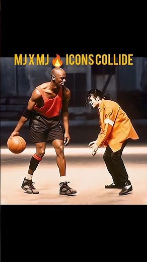 MJ vs MJ: Basketball Meets Dance in Epic 90s Collab#shorts