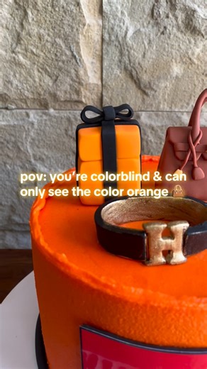 luxury fashion, but edible 🍰 🍊 we’re absolutely loving this Hermès-clad cake in orange and dying how CUTE this tiny birkin turned out! 😭 #fyp #foryourpage #explorepage #luxurycake #designercakes hermescake thesugarshackpakistan birkincake keywords: hermes cake, luxury cake, designer cake, birthday cake for fashionistas, girly cakes, the sugar shack pakistan, custom cakes karachi, karachi bakery, custom karachi bakers, fyp, for you page, explore page, birkin cake | The Sugar Shack