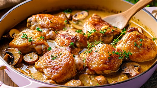 This old French chicken recipe is too good not to try! Simple and delicious