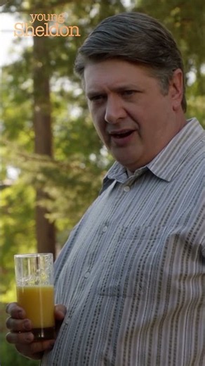 George taunts Georgie with orange juice to prove a point. #YoungSheldon