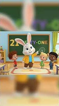 🐰 Learn Number 21 with Bunny | Counting for Kids | 3D Animation | Nursery Rhymes Village