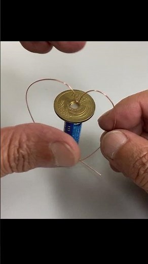 身近な材料で回る｜モーター実験