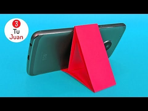 5 Homemade Phone STANDS, FAST and Very EASY - DIY 📱