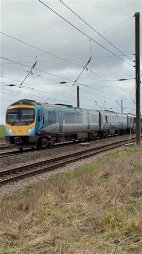 Class 185 Train at Speed | Outskirts of York