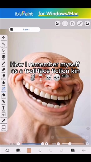How I remember myself as a le ✨ TROLL FACE ✨ fiction kin☠️ 💀🗿🍷🥭🥭🥭 #satire #funny #tuff #fyp #fictionkin