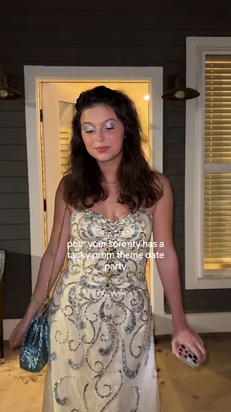Bachelorette Vacation with Bridesmaids - Tacky Prom Celebration