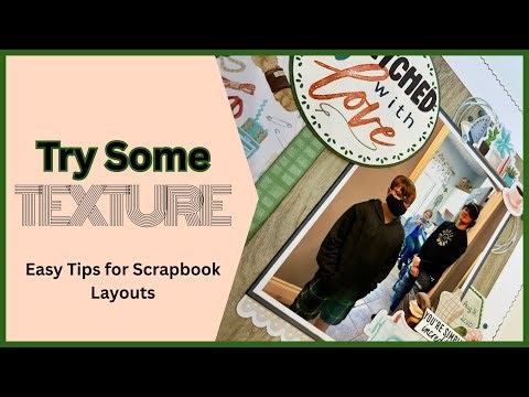 Sewing-Inspired Scrapbook Layout | Cozy Layers & Texture Using Stampin’ Up! Hobby Haven
