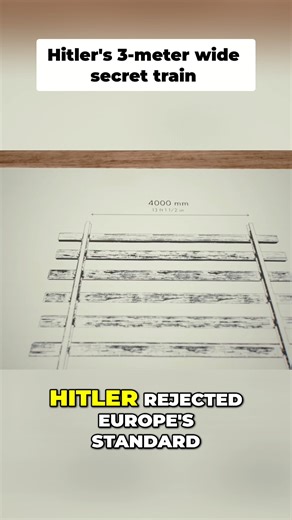 Trains Trains Trains | Hitler’s Impossible Train: The Nazi Railway That Defied Physics. In 1942, Adolf Hitler ordered one of the most extreme engineering... | Instagram
