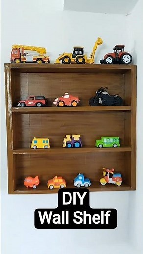 DIY Cardboard Wall Shelf | Easy Budget Home Decor Hack ✨#DIYWallShelf #CardboardCraft #WallShelfDIY