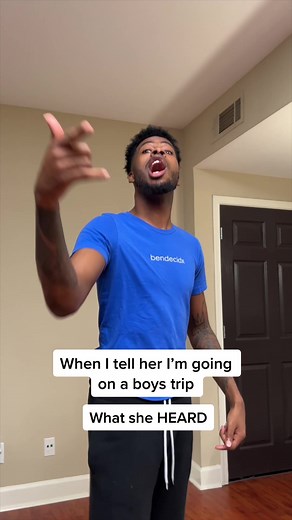 I think my gf has selective hearing 🥴 @naturallymelonie