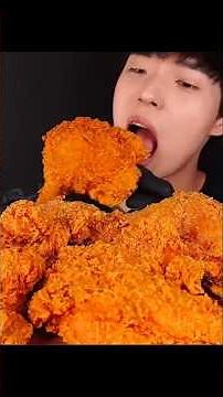 Unlimited Delicious Fried Chicken Legs Crispy Fried Chicken Mukbang Eating Challenge ASMR Food Show
