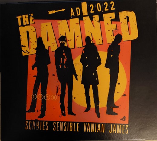 The Damned - AD 2022 (29th October 2022 London Eventim Apollo)