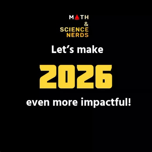 Let’s make 2026 even better. More meaningful, more impactful, and absolutely worth it! | Math & Science Nerds