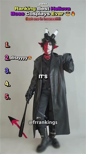 Ranking Best Helluva Boss Cosplays Ever Part 3 😎 #helluvaboss #loona #stolas #cosplay #anime