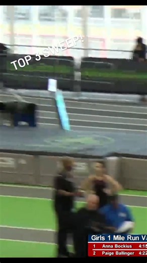 MileSplit NY on Instagram: "US #1 @annabockius leads Padua to three girls at 5min or under in the Mile at the Bishop Loughlin Games. There's that XC team strength!"