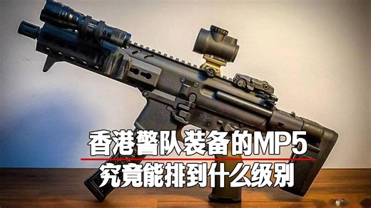 香港警队的MPX冲锋枪，究竟能排到什么段位