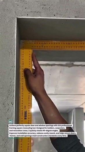 Precision Door Frame Squaring Tool for Perfect Installations #ConstructionTools #Carpentry #DIY