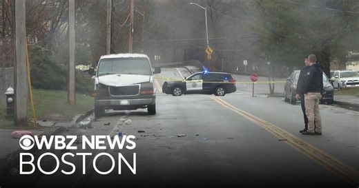 One dead in van crash in Brockton, Massachusetts
